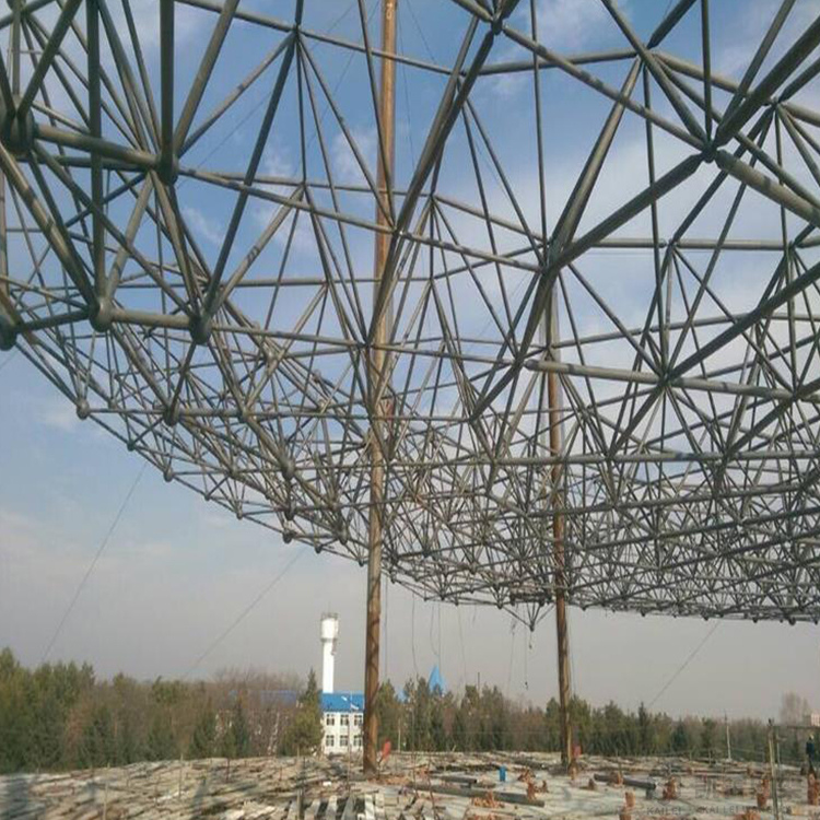 黄冈球形网架钢结构施工方案